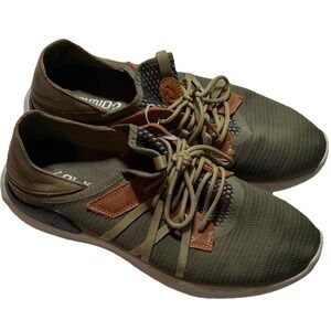 OluKai Mio Li‎ Shoes Mens Size 9.5 Olive Green Lightweight Sneakers